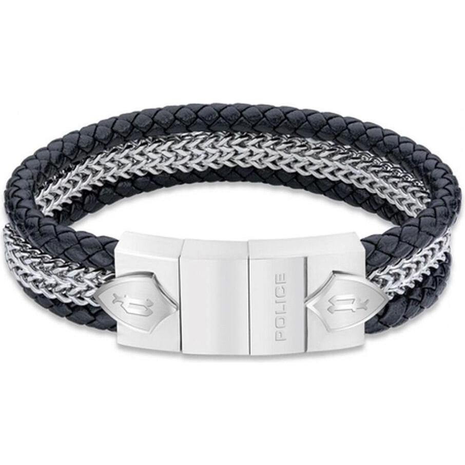 Police, Bracciale, Men's Bracelet PEAGB2119803 Stainless steel 19-21 cm, (21 cm, Acciaio inossidabile)