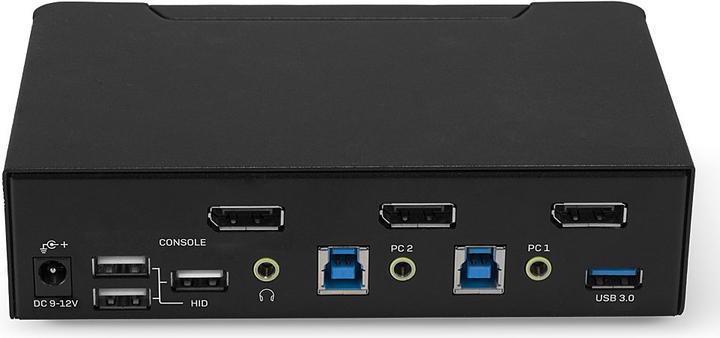 Produktbild Lindy 2 Port DisplayPort 1.4 USB 3.0 KWM switch