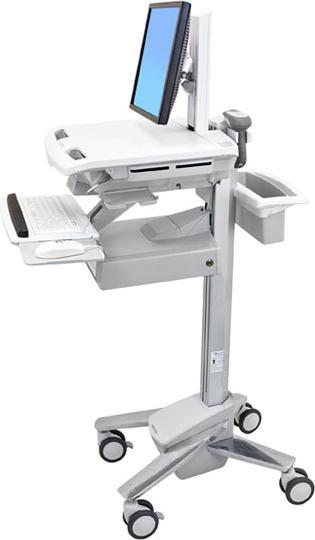 Actual product image Ergotron Cart with LCD Pivot, 1 Drawer - Cart for LCD Display / PC Equipment - Kunststo