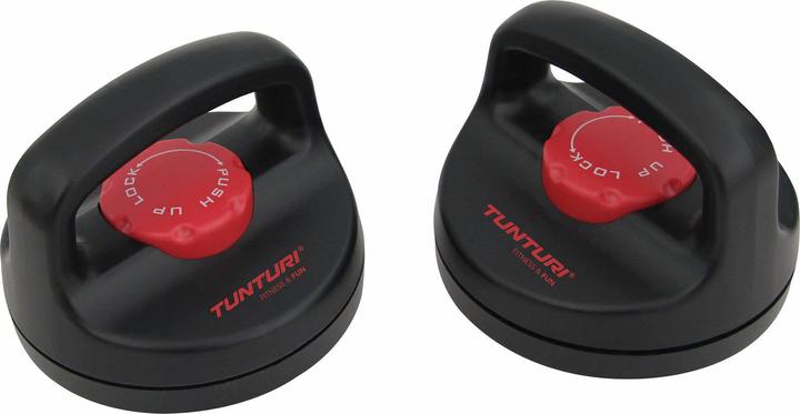 Actual product image Tunturi Rotierende Liegestützegriffe - Push-Up Stands Set