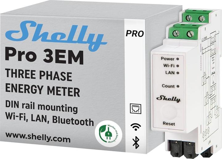 Productafbeelding Shelly Pro 3EM 120A