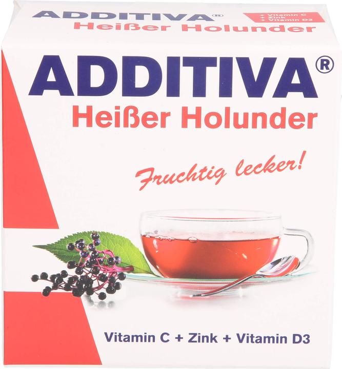 Dr. Scheffler ADDITIVA Hot Elderberry Sachets, 10 pcs. Sachet (10 Piece)