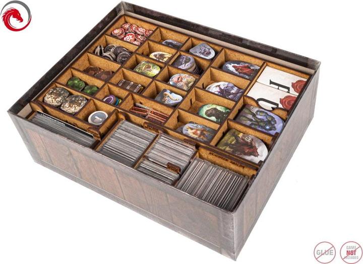 Actual product image E-Raptor ERA19269 - Insert: Gloomhaven - Jaw of the Lion, made of HDF (English)