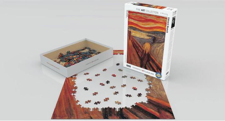 Actual product image Eurographics The cry of Edvard Munch (1000 pieces)