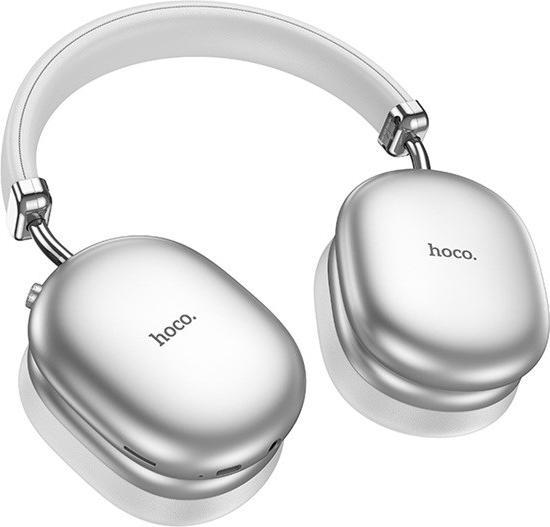Actual product image Hoco W35 Max Auspicious Headset ANC In-Ear Wireless Bluetooth Silber (ANC, 45 h, Wireless)