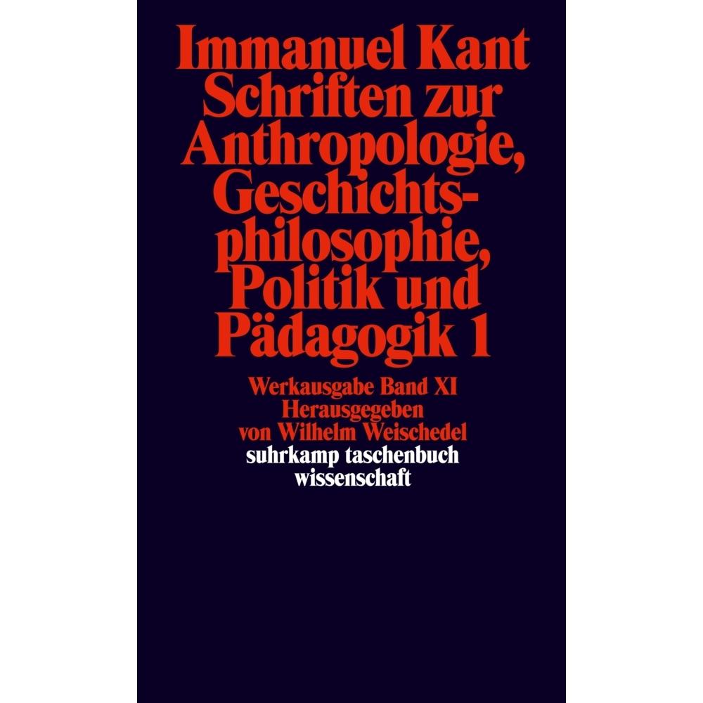 Werkausgabe in 12 Bänden, Fachbücher von Immanuel Kant
