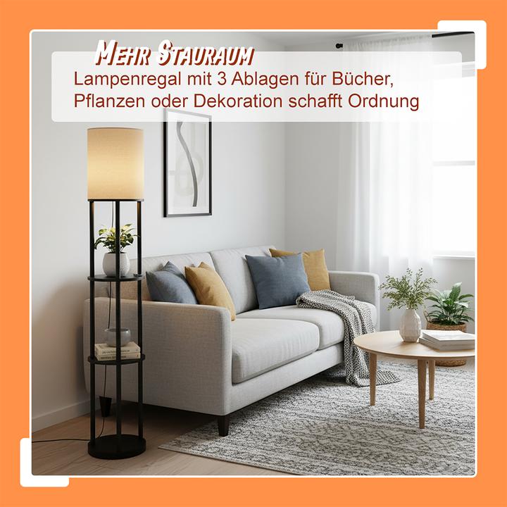 Actual product image Relaxdays Stehlampe (E27)