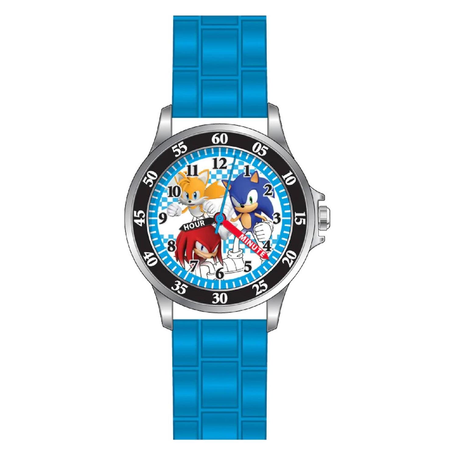 Disney, Horloge, Sieraden Sonic Tijd Leraar, Veelkleurig, (Analoog Horloge, 33 mm)