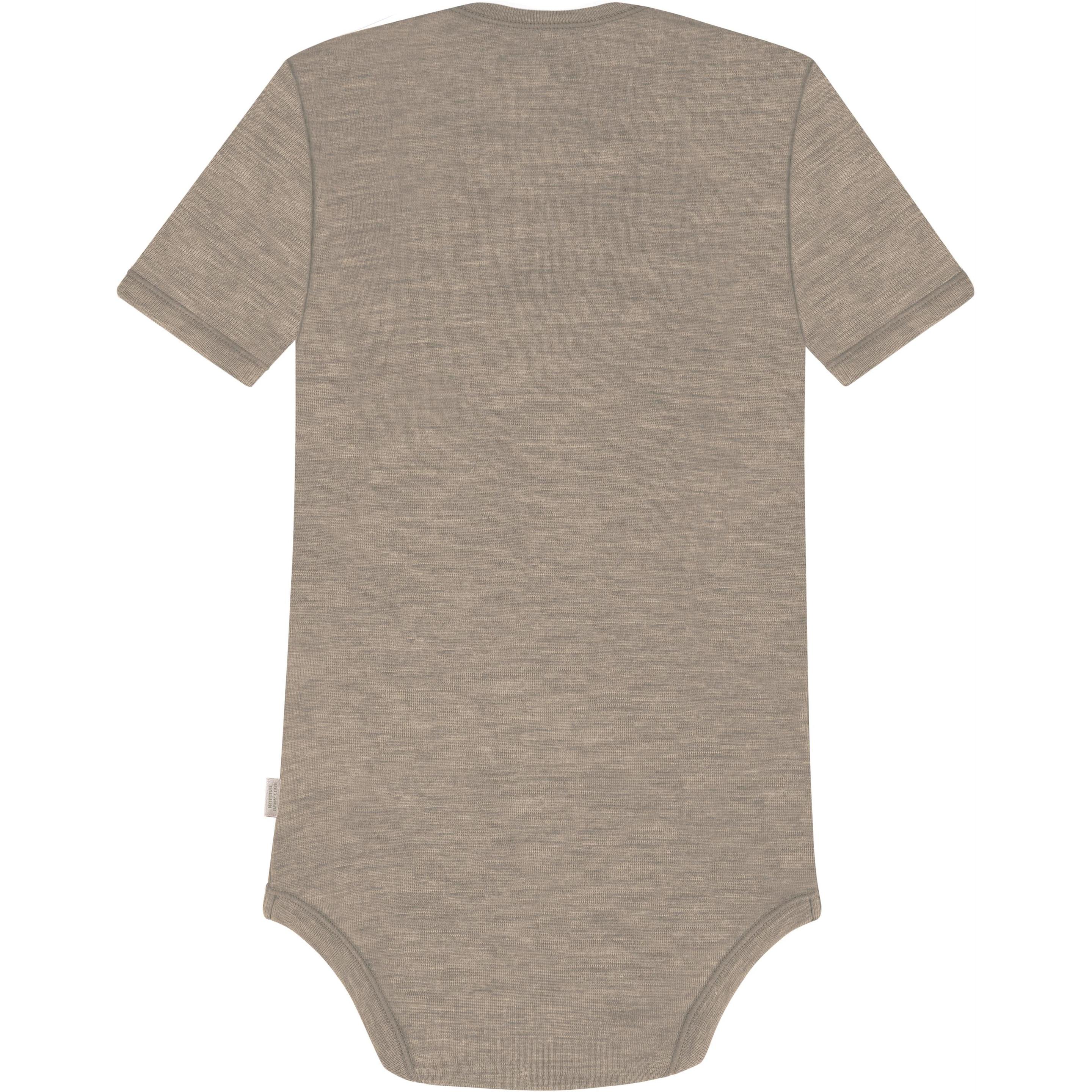 Thumbnail - Normani, Herren, Body, Baby Merino Body Kurzarm „Tauranga" - 9301, Beige, (86)