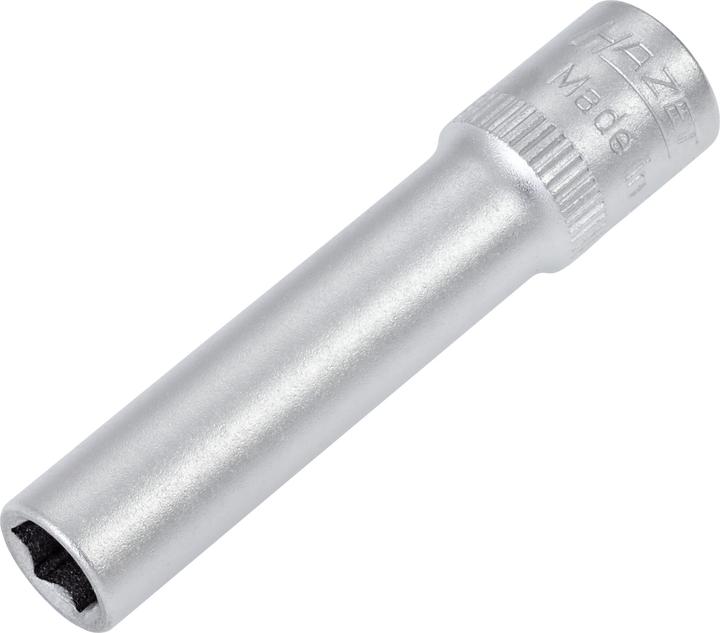 Actual product image HAZET Socket ∙ hexagon 850LG-6 ∙ Square, hollow 6.3 mm (1/4 inch) ∙ Outside hexagon traction profil… (6 mm)