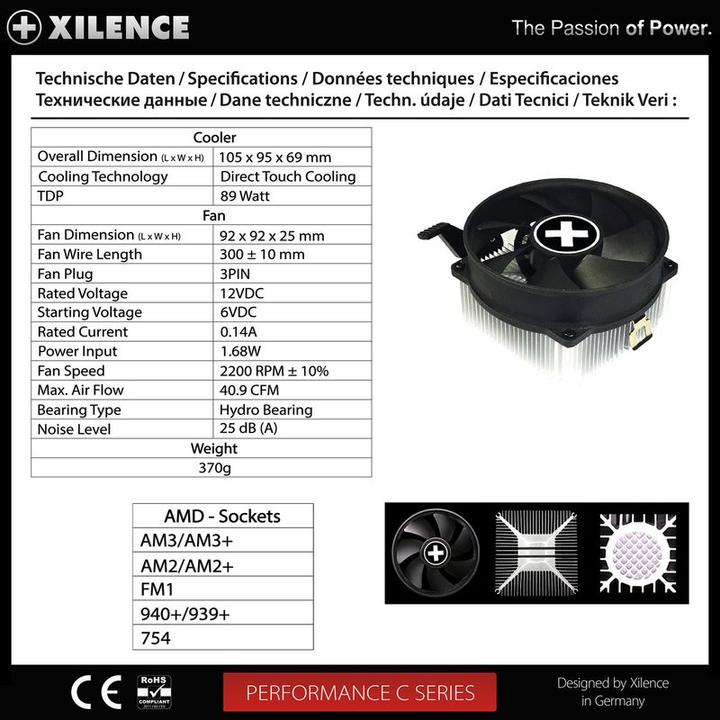 Produktbild Xilence CPU Performance C A200 XC033 (69 mm)