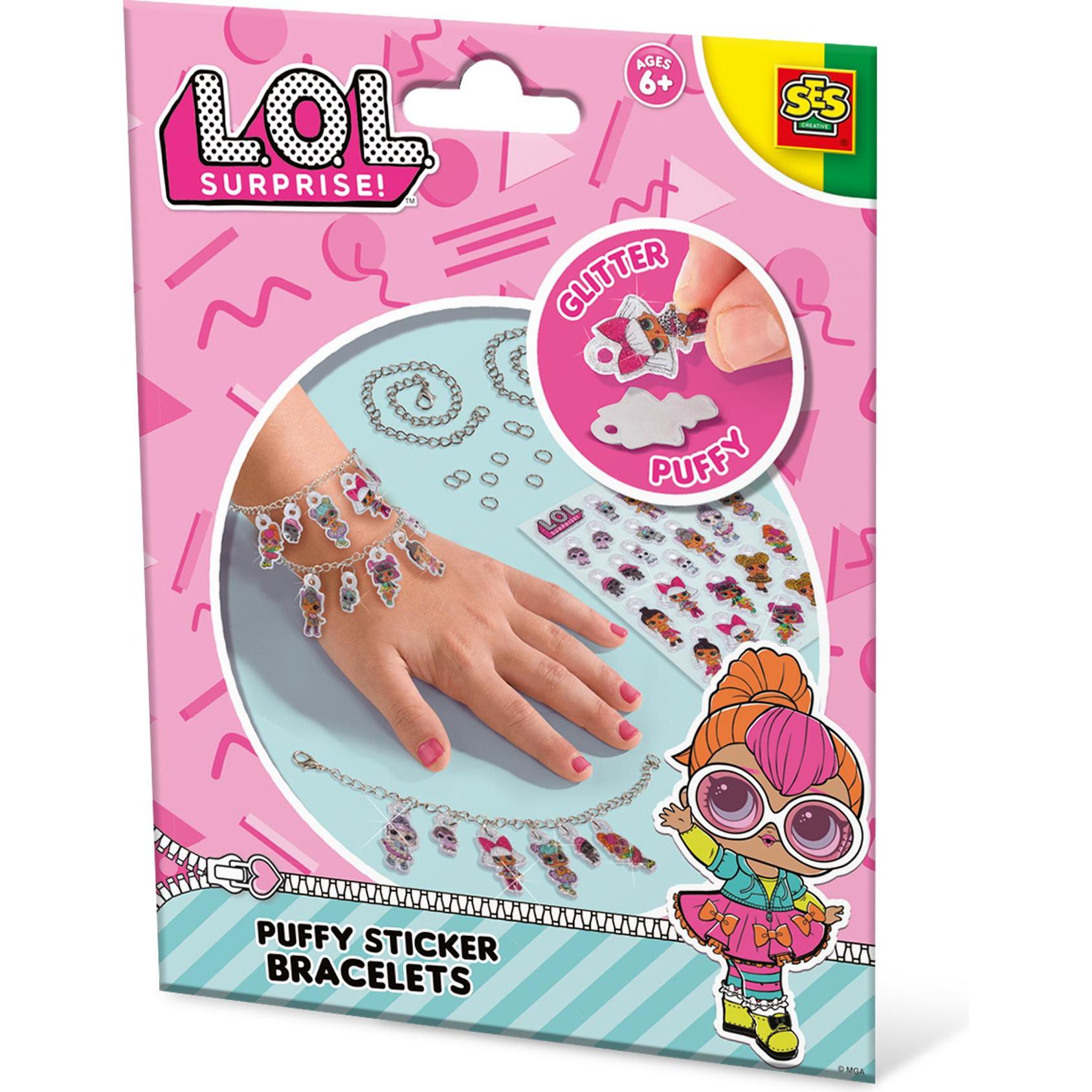 Thumbnail - Ses Creative L.O.L. - Puffy Aufkleber Armbänder