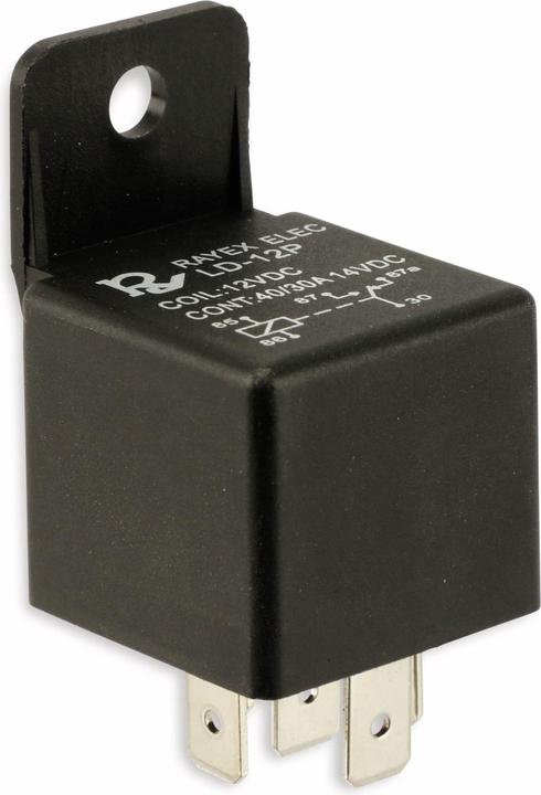 Actual product image Rayex Car relay LD-12P, 12V/40A