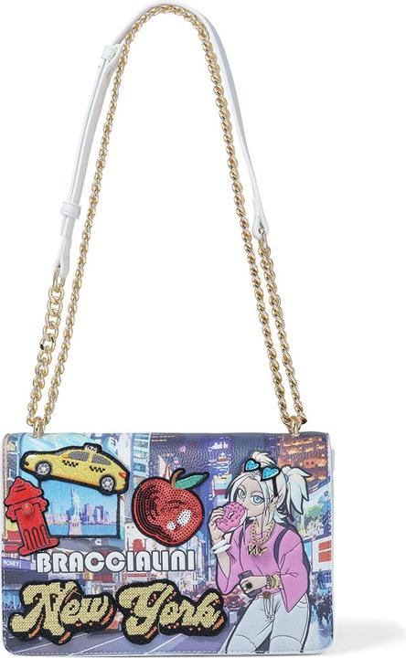 Immagine prodotto Braccialini Arcadia Ultra Damen Umhängetasche - Stoff & Polyester - 26.0 X 16.0 X 7.0 Cm