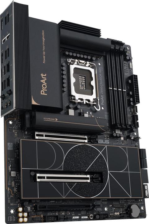 Actual product image ASUS MB PROART Z890-CREATOR WIFI (Intel,LGA1851,DDR5,ATX) (Socket S1, Intel Z890, ATX)