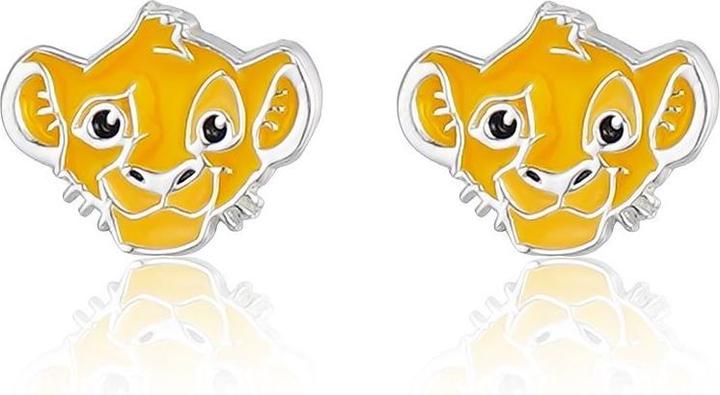 Disney Charming Silver Earrings Lion King Mini Es00115sl.Cs