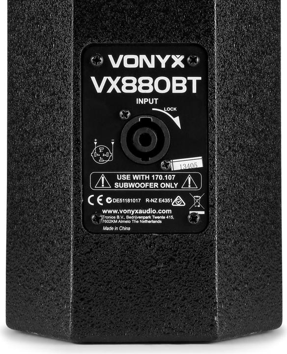 Immagine prodotto Vonyx Sistema PA VX880BT (Attivo, 2x 1000 W)