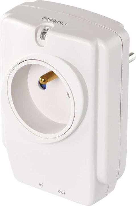 Image du produit Emos P53893 surge protector White 1 AC outlet(s) (1 x, PECO 7/5)
