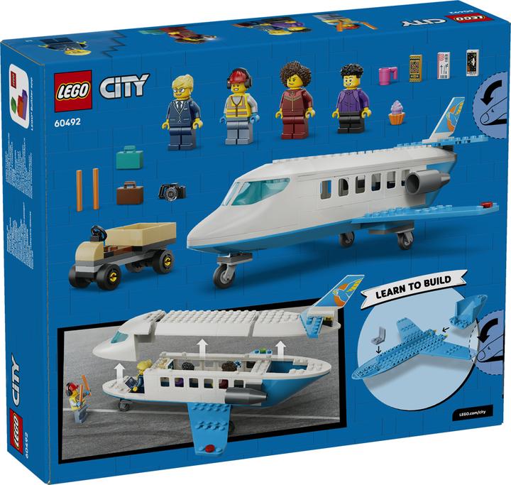 Image du produit LEGO Jet de passagers (60492, LEGO City)