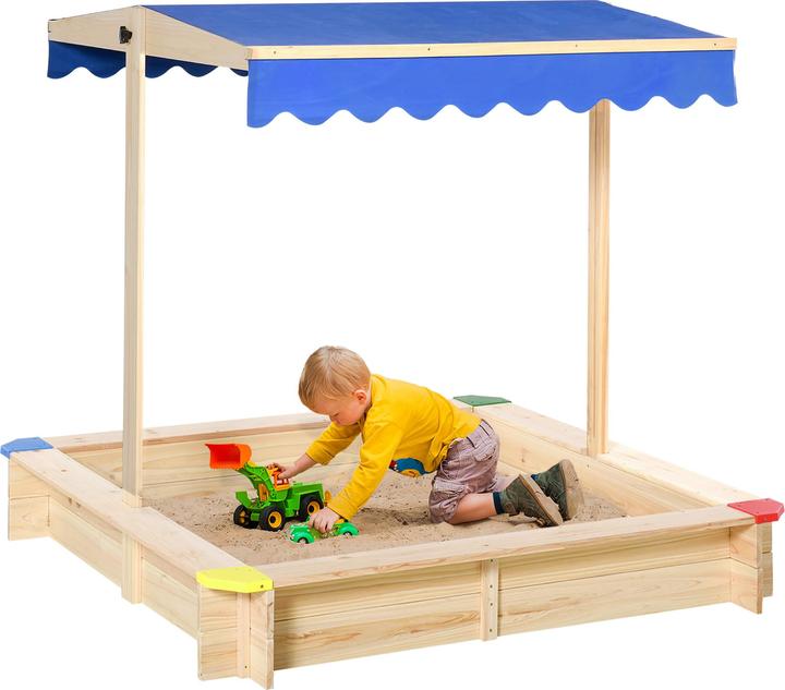 Image du produit Outsunny Bac à sable avec toit réglable