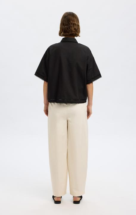 Immagine prodotto Selected Femme Cropped Kurzarmhemd (38)