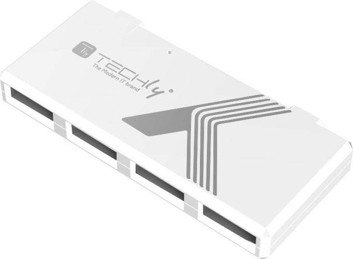 Actual product image Techly IUSB2-HUB4-WHTY (USB-A, 4 ports)