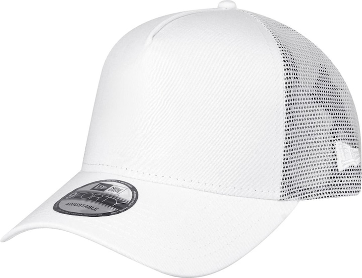 Produktbild New Era A-Frame Mesh Trucker Cap - ESSENTIAL weiss