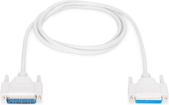 Productafbeelding Digitus ASSMANN Datatransfer verlengkabel D-Sub25 St/Bu 2,0m serieel/parallel gegoten be (2 m)