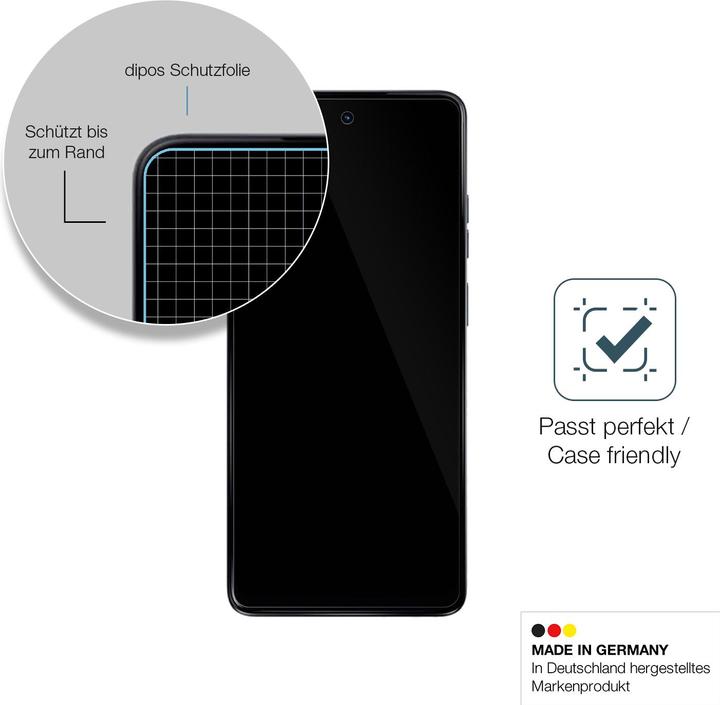 Produktbild Dipos Anti-Shock Displayschutz 9H (1 Stück, Motorola Moto G24 Power)