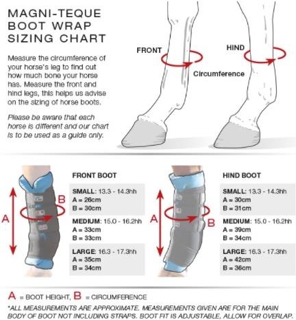 Actual product image Premier Equine Stable rest boots Magni-Teque Boot Wraps