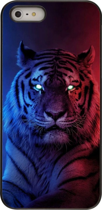 Produktbild PhoneLook Hülle Tiger Blue Red (Apple iPhone 5, Apple iPhone 5s)