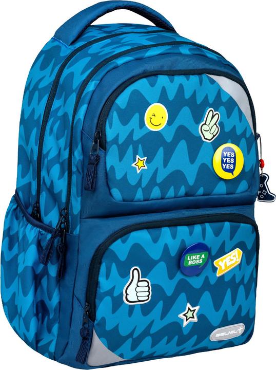 Produktbild Belmil Maxi Pack Schulrucksack mit Brustgurt 2tlg. Set " (22 l)