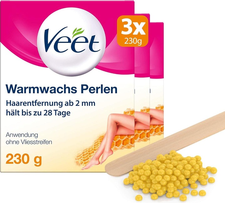 Veet Warmwachsperlen (3 x)