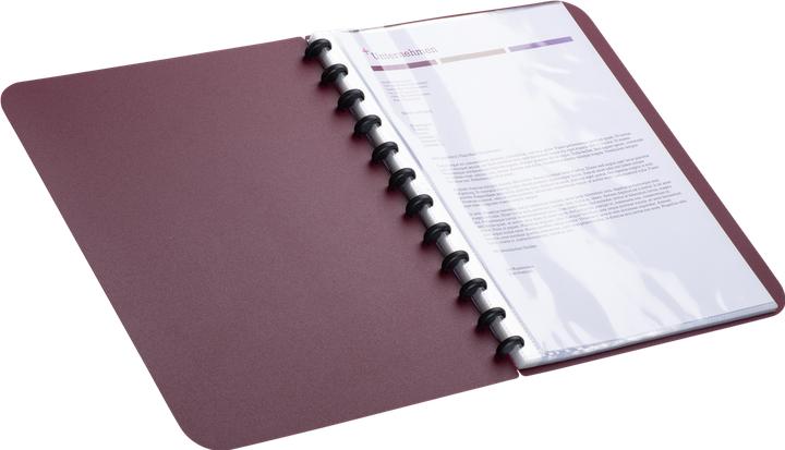 Produktbild Elba vario-zipp Ringmappe manageMe!, DIN A4, bordeaux Ringdurchmesser: 21 mm, Ringfarbe: silber-metallisc (A4, 1 x)