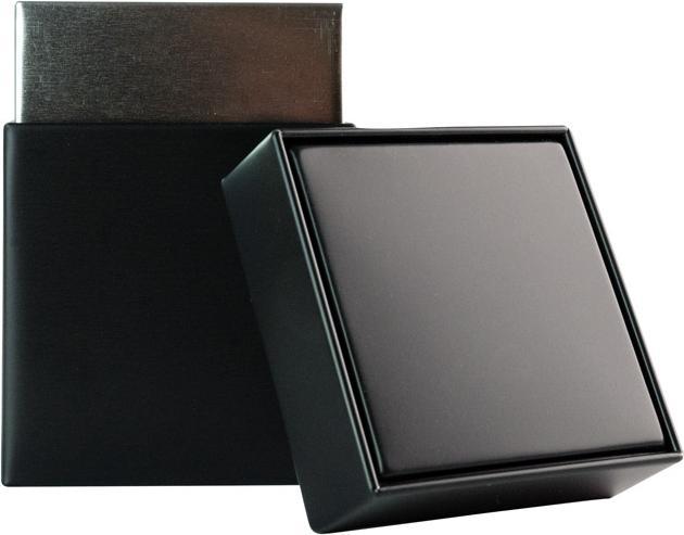 Produktbild miniSchoggi Teedose Schwarz, 78 x 78 x 110 mm