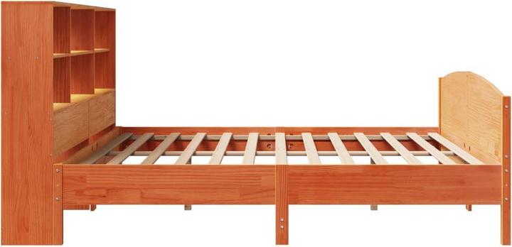 Produktbild vidaXL Bett mit Regal (180 x 200 cm)