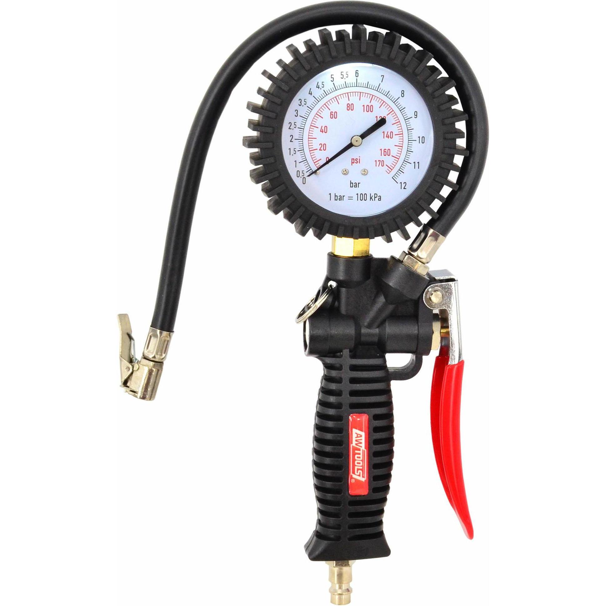 Awtools, Attacchi per aria compressa, Aufblaspistole mit Manometer Tg-80