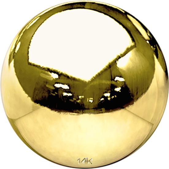 Image du produit Star Piercing Boule en or 14k (sans laiton, Or 14k)