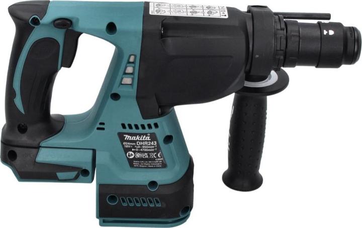 Actual product image Makita DHR 243 M1 cordless hammer drill 18 V SDS plus Brushless + 1x rechargeable battery 4.0 Ah - without (Rechargeable battery operated)