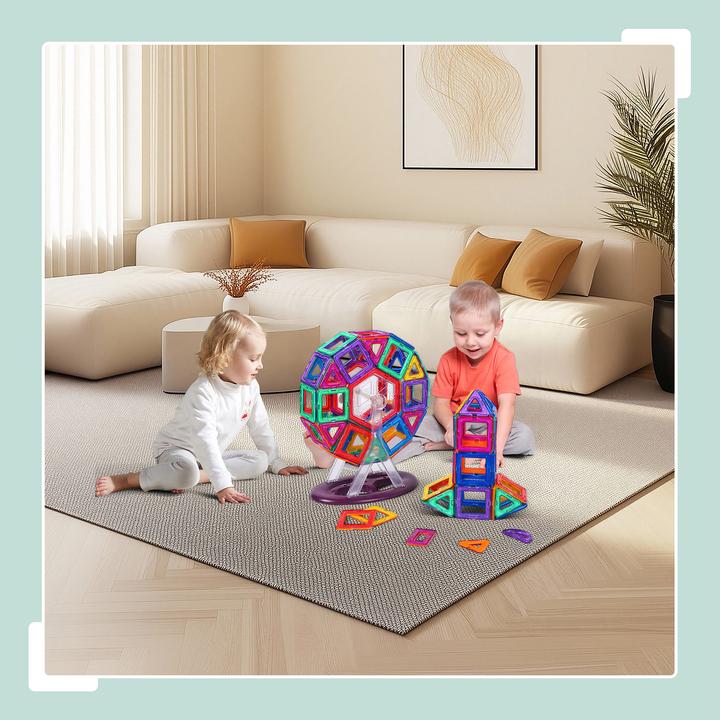 Produktbild Relaxdays Magnetbausteine Set für Kinder