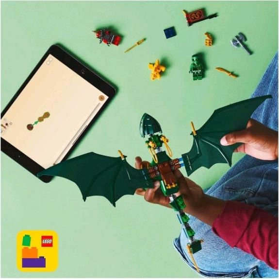 Produktbild LEGO Lloyds grüner Walddrache (71829, LEGO Ninjago)