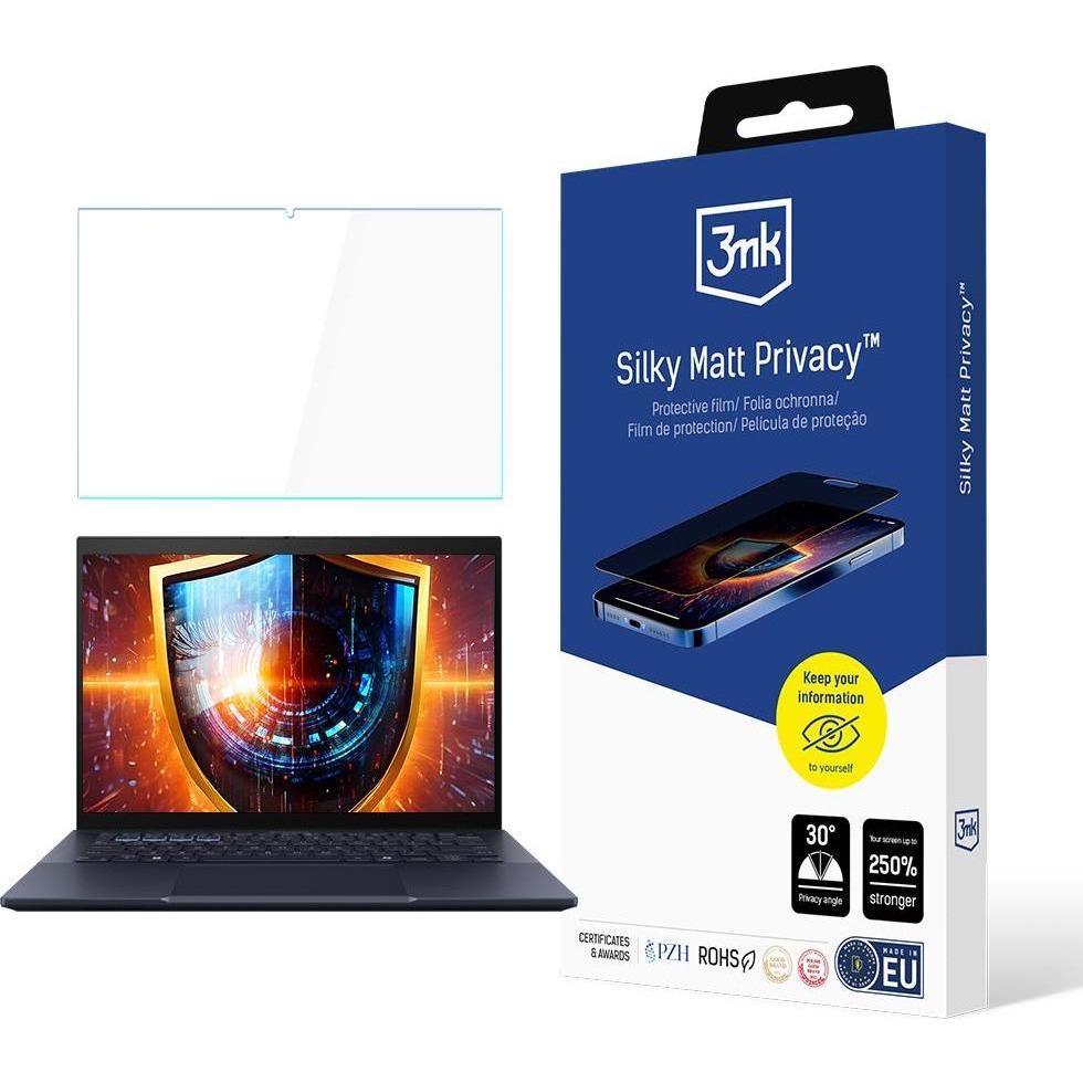 3MK ASUS B5 B5404CMA - up to 15" Privacy 2-way (with glue) (15"), Pellicola protettiva per notebook