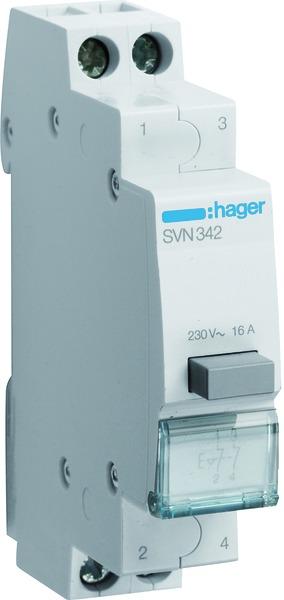 Actual product image Hager HAG SVN342 pressure switch, 2Ã