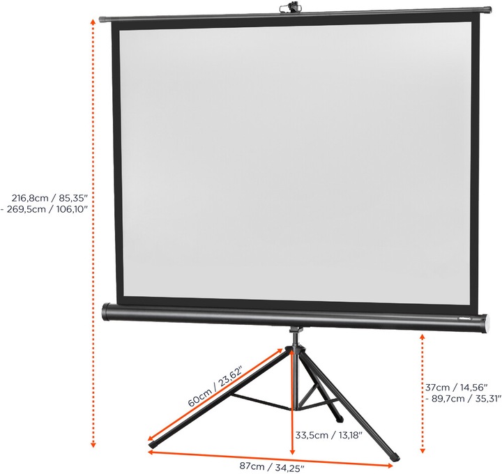 Produktbild Celexon Eco Stativ, Leinwand, 4:3 (104.33", 4:3)