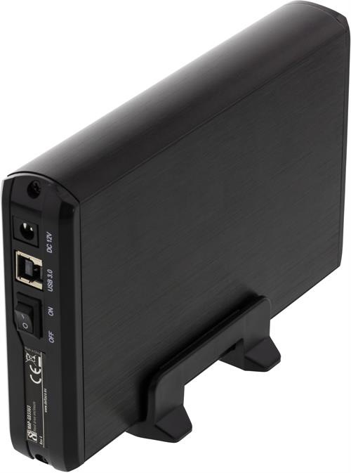 Actual product image Deltaco HDD case SATA 3.5 "USB 3.0, black (3.5")