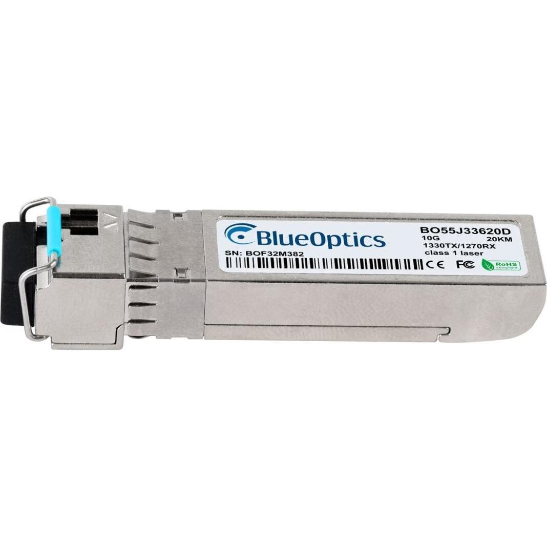 Thumbnail - BlueOptics Juniper SFPP-10GE-BX20D-IT kompatibler SFP+ BO55J33620D, Transceiver, Silber