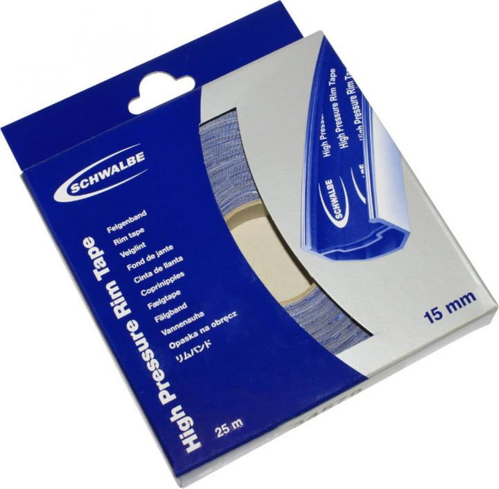 Actual product image Schwalbe High-Pressure Rim Tape Roll 25 m self-adhesive (15 mm)