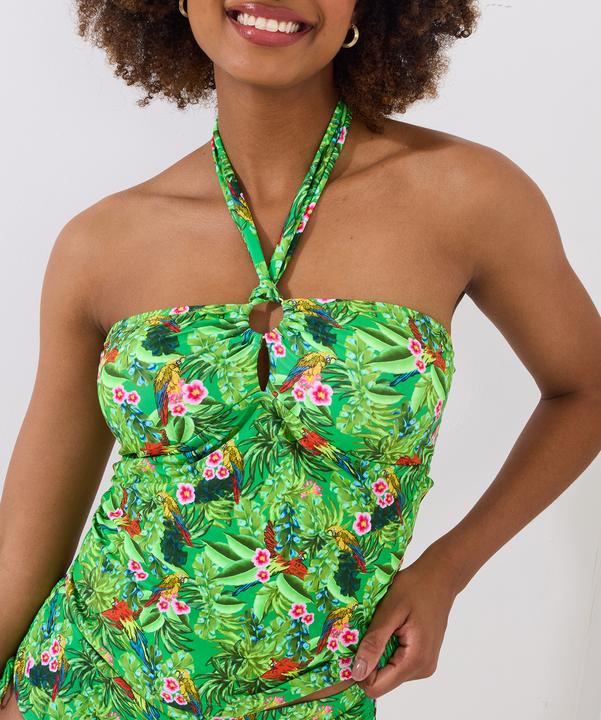 Produktbild Joe Browns Tropical Print Halter Tankini Top (40)