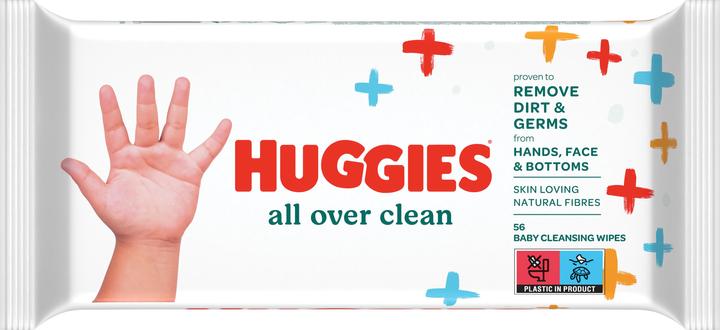 Image du produit Huggies All Over Clean (56 pièce(s))