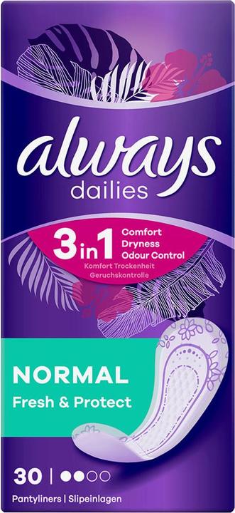 Produktbild Always Daily Fresh Normal 0 % (30 x)